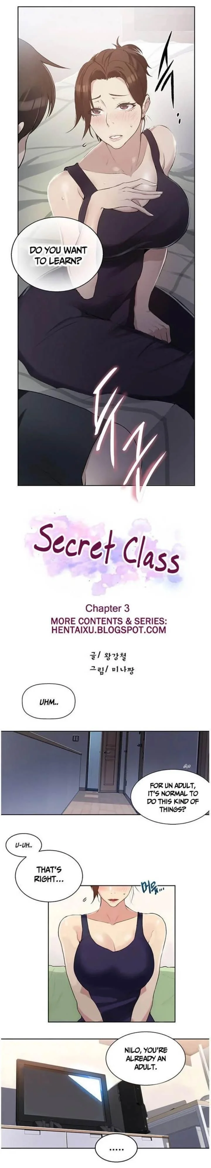 Chapter 3 Secret Class Read Free Online Comics At Toondex 